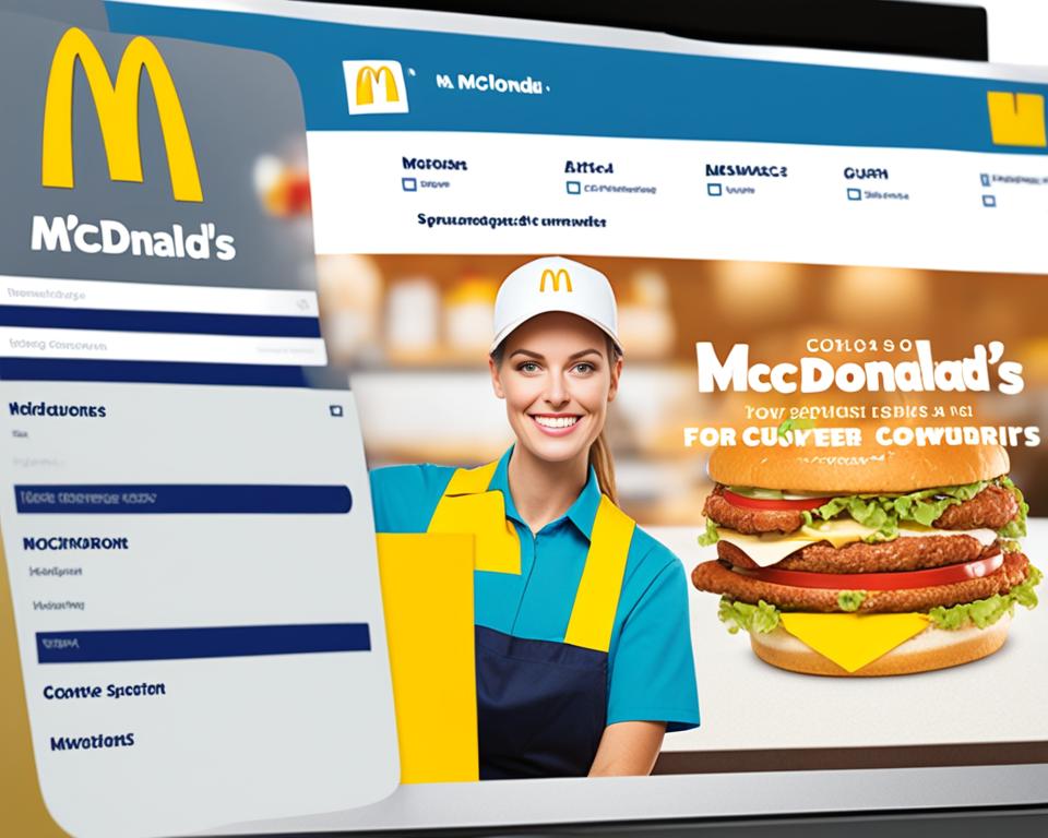 Formulário de Candidatura Online McDonald's