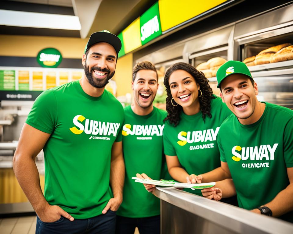 oportunidades de emprego Subway